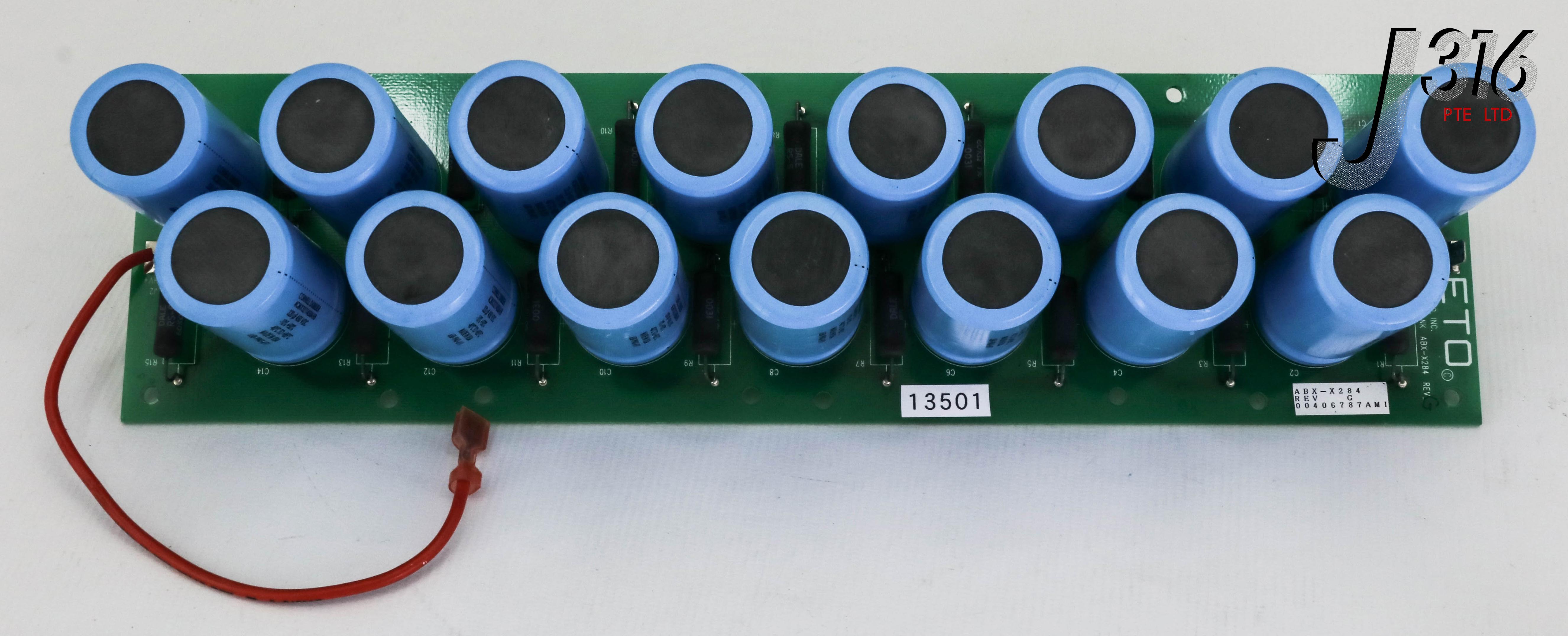 Q 13501 ETO PCB, HV CAPACITOR BANK BOARD, AMAT 0190-18136 ABX-X284